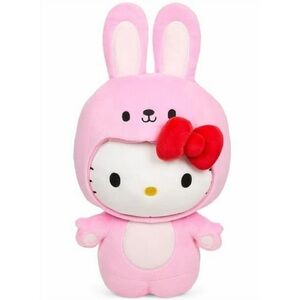 Hello Kitty Pink Bunny Outfit Plush